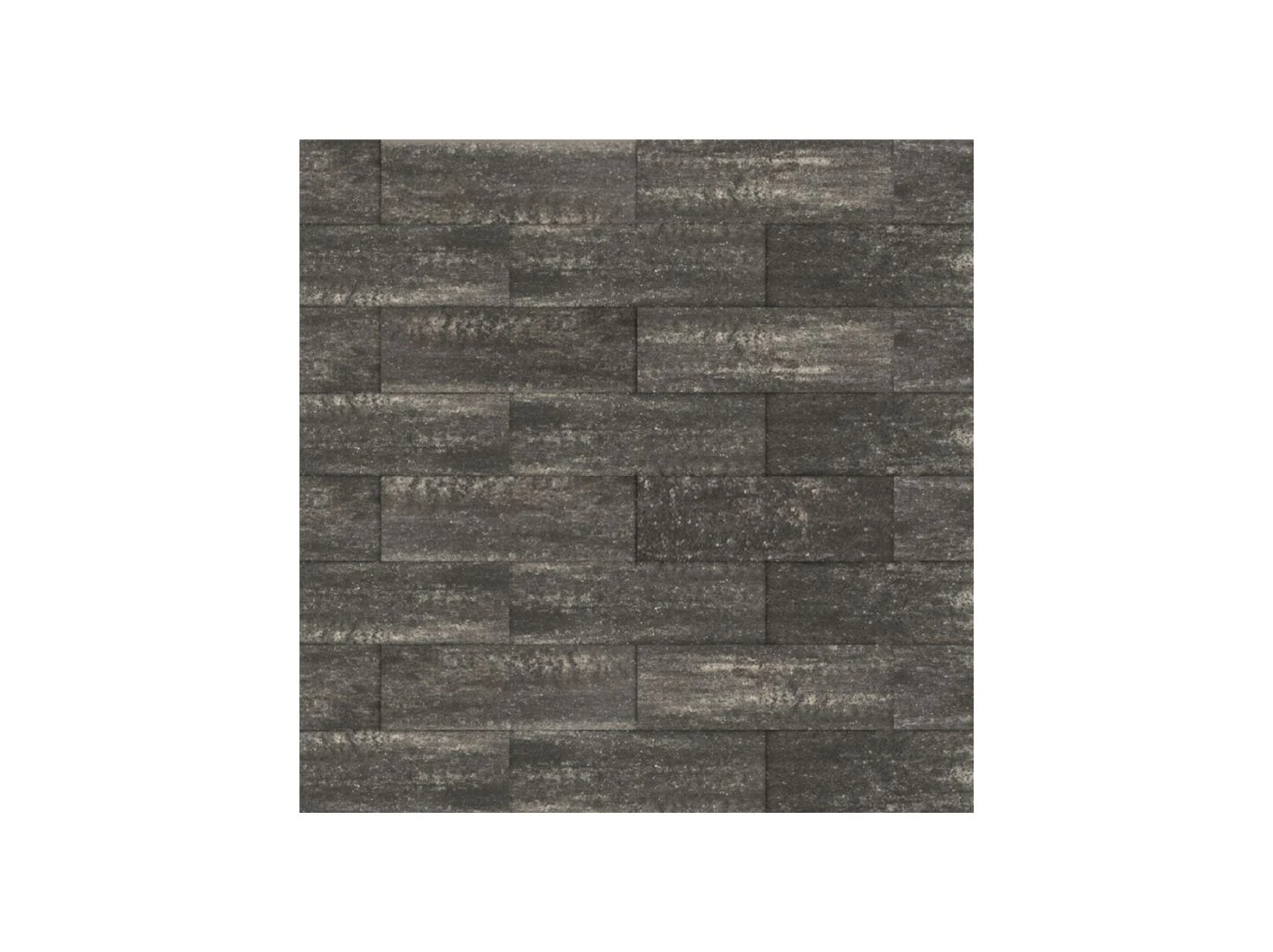 Klinker Romano Grijs/Zwart 33 x 11 x 8 cm (330 x 110 x 80 mm) - Afbeelding 1